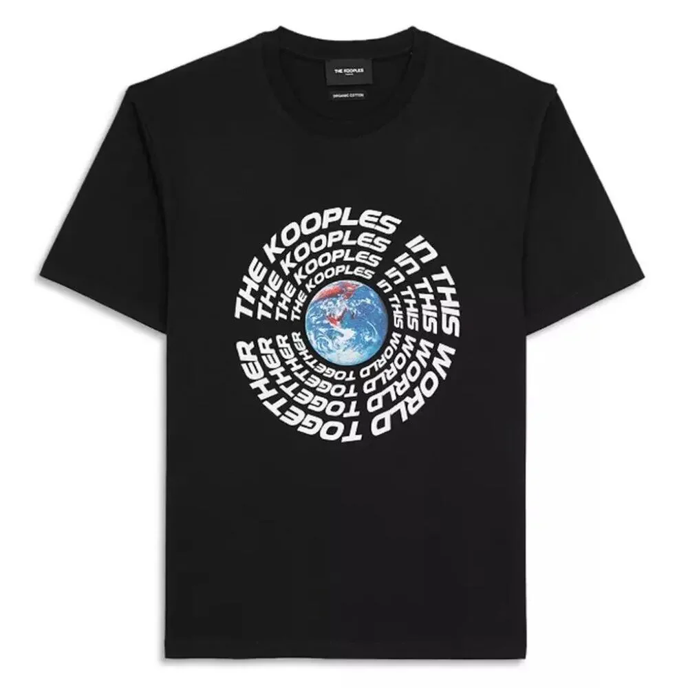 The Kooples Earth Logo Tee
